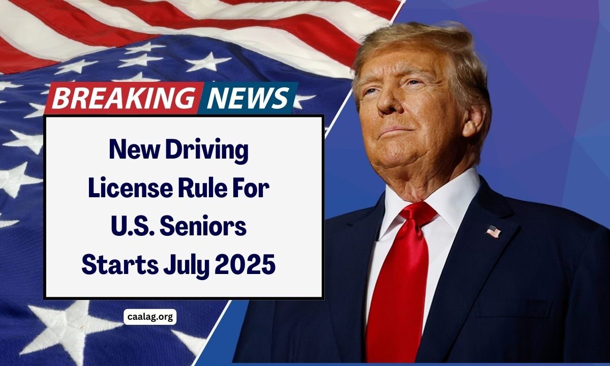 New Driving License Rule For U.S. Seniors Starts July 2025 – What Drivers Aged 70+ Must Know